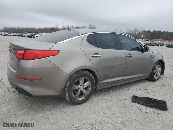 2015 Kia Optima LX with VIN 5XXGM4A73FG463117, listed as a Copart auction lot 45537405 with 168,443 mi miles and Salvage Title. Bid and sale history available at carsss.com. Image 3.