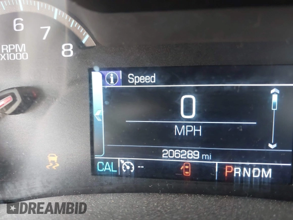 2017 Chevrolet Impala LT with VIN 2G1105S37H9160198, listed as a IAAI auction lot 42358411 with 206,289 mi miles and . Bid and sale history available at DreamBid. Image 15.