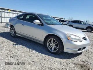 2005 Acura RSX with VIN JH4DC54845S001636, listed as a Copart auction lot 53319145 with 203,867 mi miles and Salvage title. Bid and sale history available at DreamBid. Image 4.