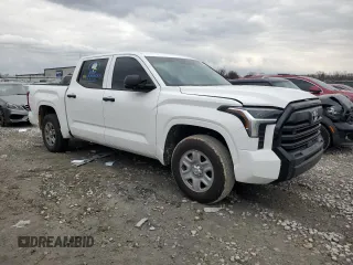 2024 Toyota Tundra 2WD SR with VIN 5TFKB5AB6RX035856, listed as a Copart auction lot 50875855 with 23,729 mi miles and Salvage Title. Bid and sale history available at carsss.com. Image 4.
