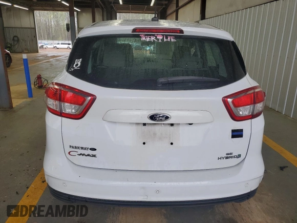 2017 Ford C-Max SE with VIN 1FADP5AU4HL110609, listed as a Copart auction lot 51676445 with 168,889 mi miles and Salvage Title. Bid and sale history available at carsss.com. Image 6.