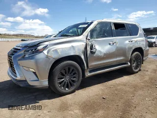 2023 Lexus GX with VIN JTJAM7BX0P5369155, listed as a Copart auction lot 51699185 with 15,283 mi miles and Salvage Title. Bid and sale history available at carsss.com. Image 1.