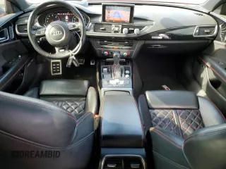 2017 Audi A7 Premium Plus with VIN WAUW3AFC1HN004451, listed as a Copart auction lot 44163335 with 97,191 mi miles and Salvage Title. Bid and sale history available at carsss.com. Image 8.