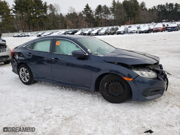 2017 Honda Civic Sedan LX with VIN 19XFC2F59HE228680, listed as a Copart auction lot 44736985 with 192,685 mi miles and Salvage Title. Bid and sale history available at carsss.com. Image 4.