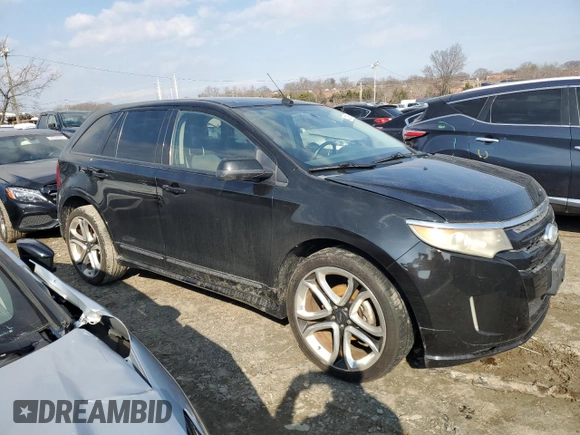 2012 Ford Edge Sport with VIN 2FMDK4AK6CBA02191, listed as a Copart auction lot 42159645 with 189,379 mi miles and Salvage Title. Bid and sale history available at carsss.com. Image 4.