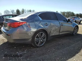 2017 Infiniti Q50 Premium z VIN JN1EV7AR9HM840329, wystawiony jako Copart lot #49451005 z przebiegiem 95 348 mil mil oraz Szkoda całkowita • Salvage title. Historia ofert i sprzedaży dostępna na DreamBid. Obrazek 3.