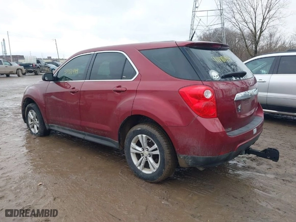 2010 Chevrolet Equinox LS with VIN 2CNALBEW8A6307344, listed as a IAAI auction lot 41488449 with 170,000 mi miles. Bid and sale history available at carsss.com. Image 3.