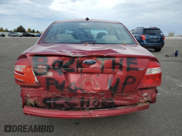 2007 Ford Five Hundred SEL with VIN 1FAHP24127G159090, listed as a Copart auction lot 77440244 with 0 mi miles and Salvage Title. Bid and sale history available at carsss.com. Image 6.