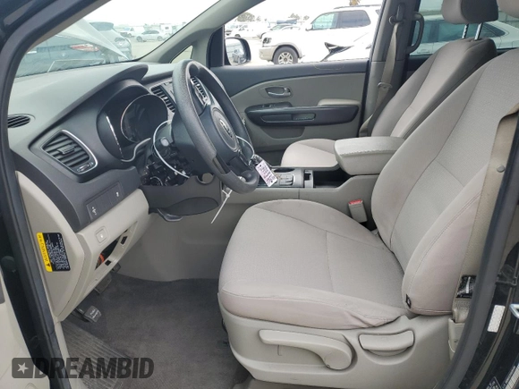2016 Kia Sedona L with VIN KNDMA5C10G6184184, listed as a Copart auction lot 50974325 with 144,549 mi miles and Salvage Title. Bid and sale history available at carsss.com. Image 7.