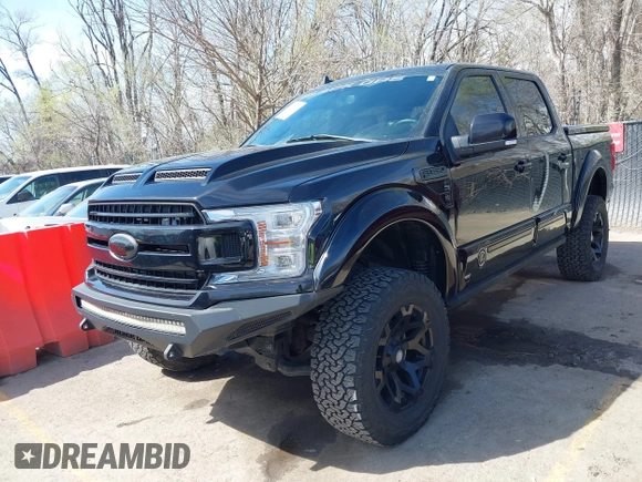 2020 Ford F-150 XL with VIN 1FTEW1E54LFB00120, listed as a IAAI auction lot 41873023 with 31,435 mi miles. Bid and sale history available at carsss.com. Image 2.
