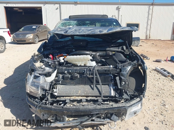 2024 Ford F-150 with VIN 1FTFW7LD9RFB84896, listed as a IAAI auction lot 42256542 with 21,212 mi miles and . Bid and sale history available at DreamBid. Image 12.