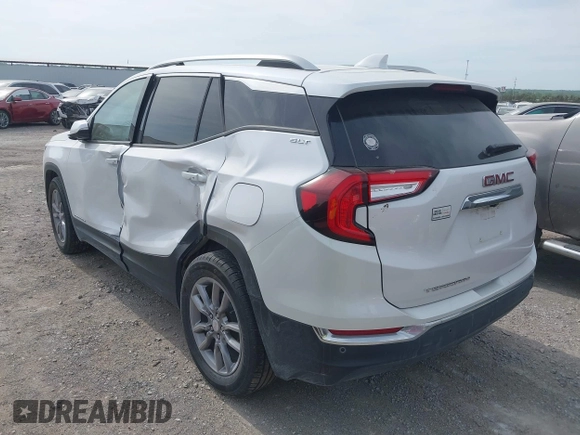 2024 GMC Terrain SLT with VIN 3GKALPEG4RL127638, listed as a IAAI auction lot 42055404 with 12,511 mi miles and . Bid and sale history available at DreamBid. Image 3.