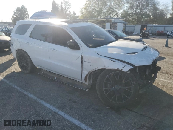 2021 Dodge Durango R/T with VIN 1C4SDHCT5MC554592, listed as a Copart auction lot 87502935 with 35,734 mi miles and Clean Title. Bid and sale history available at DreamBid. Image 4.