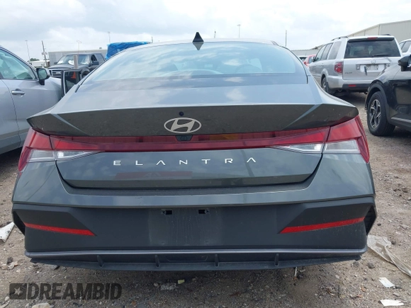 2024 Hyundai Elantra SEL with VIN KMHLM4DG9RU787905, listed as a IAAI auction lot 42157913 with 23,122 mi miles. Bid and sale history available at carsss.com. Image 16.