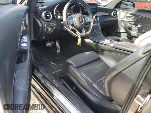 2019 Mercedes-Benz C 300 with VIN WDDWJ8EB2KF814754, listed as a Copart auction lot 42296685 with 73,862 mi miles and Salvage title. Bid and sale history available at DreamBid. Image 8.