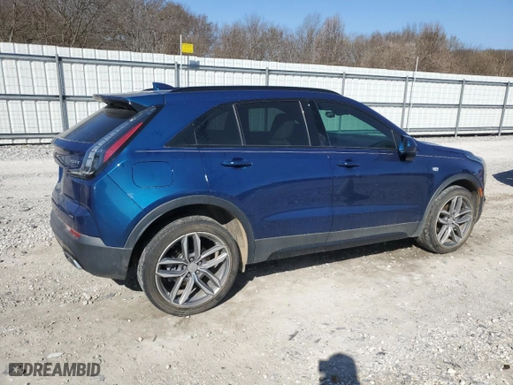 2019 Cadillac XT4 FWD Sport with VIN 1GYFZER4XKF148315, listed as a Copart auction lot 48422255 with 24,237 mi miles and Salvage Title. Bid and sale history available at carsss.com. Image 3.