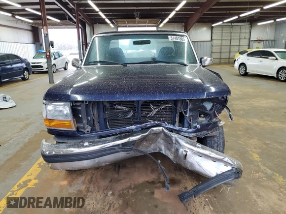 1995 Ford F-150 with VIN 1FTEX15NXSKB73463, listed as a Copart auction lot 51401885 with 196,871 mi miles and Salvage Title. Bid and sale history available at carsss.com. Image 5.