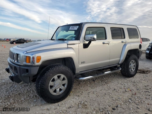 2010 Hummer H3 SUV Luxury with VIN 5GTMNJEE8A8122291, listed as a Copart auction lot 86688274 with NaN miles and Salvage Title. Bid and sale history available at carsss.com. Image 1.