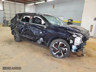 2024 Mitsubishi Outlander SE with VIN JA4J3VA81RZ045321, listed as a Copart auction lot 47083145 with 20,087 mi miles and Salvage Title. Bid and sale history available at carsss.com. Image 4.
