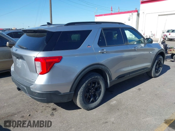 2022 Ford Explorer Timberline with VIN 1FMSK8JH6NGA36758, listed as a IAAI auction lot 39734817 with 42,578 mi miles. Bid and sale history available at carsss.com. Image 4.