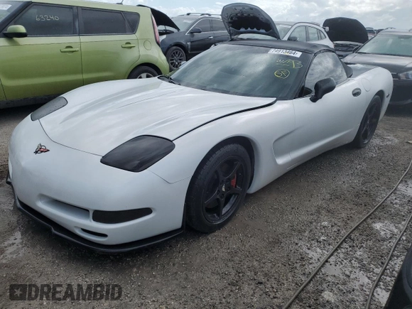 2000 Chevrolet Corvette with VIN 1G1YY32G9Y5126999, listed as a Copart auction lot 74913464 with 0 mi miles and Non Repairable. Bid and sale history available at carsss.com. Image 1.