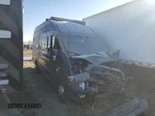 2023 Ford Transit with VIN 1FTBR3UG2PKA02239, listed as a Copart auction lot 82384484 with Not provided miles and Salvage title. Bid and sale history available at DreamBid. Image 4.