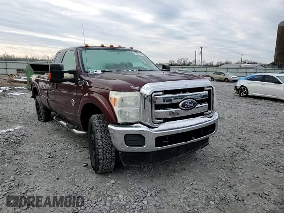 2011 Ford F-250 XL with VIN 1FT7X2BTXBEA18041, listed as a Copart auction lot 41991455 with 111,915 mi miles and Salvage Title. Bid and sale history available at DreamBid. Image 10.