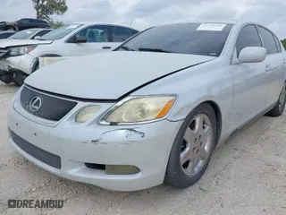 2007 Lexus GS 350 with VIN JTHBE96S770012663, listed as a IAAI auction lot 41723696 with 158,952 mi miles. Bid and sale history available at carsss.com. Image 6.
