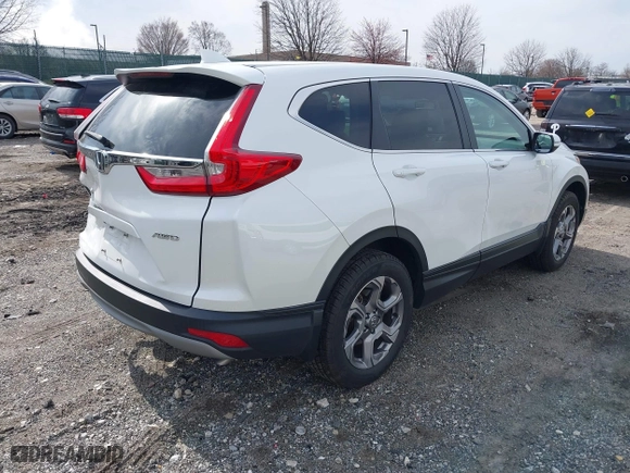 2019 Honda CR-V EX-L with VIN 2HKRW2H80KH612359, listed as a IAAI auction lot 41839120 with 36,188 mi miles. Bid and sale history available at carsss.com. Image 4.