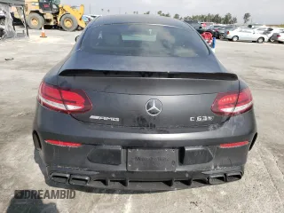 2020 Mercedes-Benz C with VIN W1KWJ8HB1LG032534, listed as a Copart auction lot 48568793 with 17,591 mi miles and . Bid and sale history available at DreamBid. Image 6.