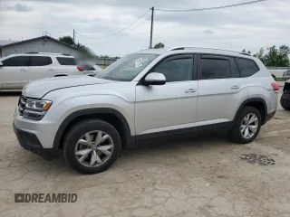 2018 Volkswagen Atlas S z VIN 1V2GR2CA5JC542567, wystawiony jako Copart lot #59267775 z przebiegiem 135 044 mil mil oraz Szkoda całkowita • Salvage title. Historia ofert i sprzedaży dostępna na DreamBid. Obrazek 1.