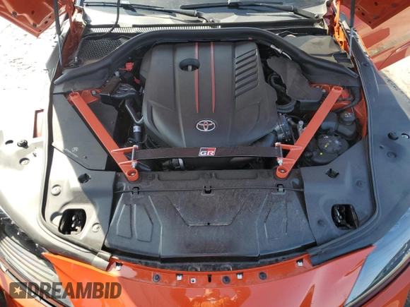 2024 Toyota Supra 3.0 with VIN WZ1DB0G09RW062378, listed as a Copart auction lot 63225635 with Not provided miles and Salvage title. Bid and sale history available at DreamBid. Image 11.