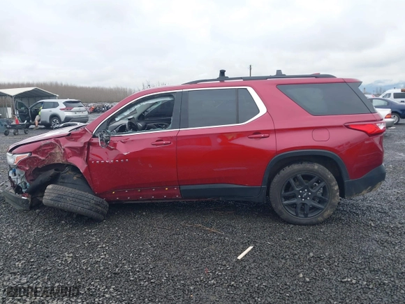 2019 Chevrolet Traverse LT Leather with VIN 1GNERHKW8KJ194261, listed as a IAAI auction lot 41487185 with 92,064 mi miles. Bid and sale history available at carsss.com. Image 14.