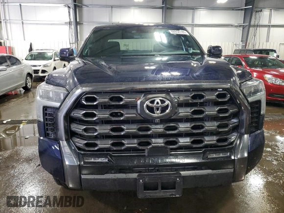 2022 Toyota Tundra Platinum with VIN 5TFNA5DB3NX010399, listed as a Copart auction lot 88658185 with 28,045 mi miles and Salvage title. Bid and sale history available at DreamBid. Image 5.