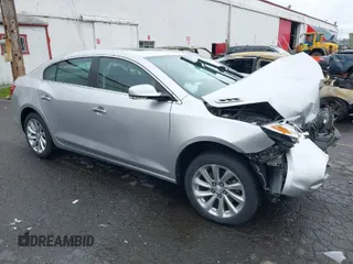 2015 Buick LaCrosse Leather with VIN 1G4GB5G36FF284774, listed as a IAAI auction lot 41746443 with 1 mi miles. Bid and sale history available at carsss.com. Image 1.