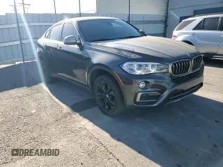 2017 BMW X6 sDrive35i with VIN 5UXKU0C3XH0G68923, listed as a Copart auction lot 83818484 with 0 mi miles and Salvage Title. Bid and sale history available at carsss.com. Image 11.