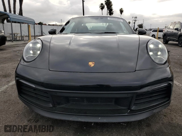 2021 Porsche 911 Carrera S with VIN WP0AB2A95MS222728, listed as a Copart auction lot 52555324 with 14,419 mi miles. Bid and sale history available at carsss.com. Image 5.