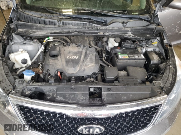 2015 Kia Sportage LX with VIN KNDPB3AC1F7707286, listed as a Copart auction lot 53294075 with 179,853 mi miles and Non Repairable. Bid and sale history available at DreamBid. Image 12.
