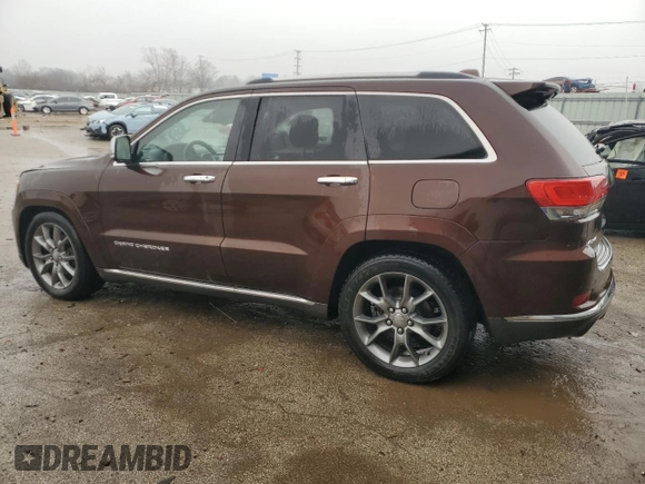 2015 Jeep Grand Cherokee Summit with VIN 1C4RJFJG9FC611560, listed as a Copart auction lot 48703515 with 65,056 mi miles and Clean title. Bid and sale history available at DreamBid. Image 2.