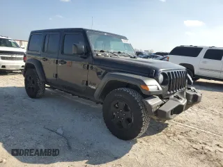 2018 Jeep Wrangler Unlimited Sport S with VIN 1C4HJXDN3JW222769, listed as a Copart auction lot 44489685 with 51,864 mi miles and Clean title. Bid and sale history available at DreamBid. Image 4.