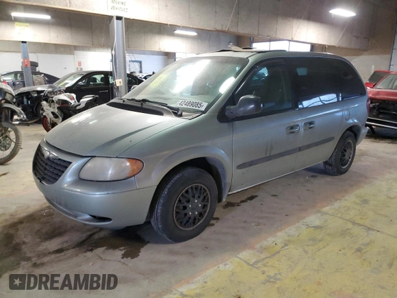 2003 Chrysler Voyager with VIN 1C4GJ25B43B115520, listed as a Copart auction lot 42489085 with 178,135 mi miles and Salvage Title. Bid and sale history available at carsss.com. Image 1.