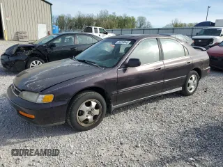 1997 Honda Accord Special Edition с VIN 1HGCD5601VA247407, выставлен на аукционе Copart как лот 54218645 с пробегом 190 859 миль миль и Списание • Salvage title. История ставок и продаж доступна на DreamBid. Изображение 1.
