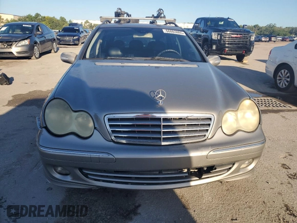 2005 Mercedes-Benz C 240 with VIN WDBRH61J85F539608, listed as a Copart auction lot 66003865 with 119,616 mi miles and Clean title. Bid and sale history available at DreamBid. Image 5.