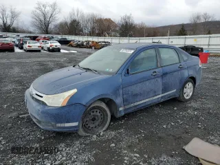 2008 Ford Focus S with VIN 1FAHP34N68W269530, listed as a Copart auction lot 83784324 with 195,123 mi miles and Salvage Title. Bid and sale history available at carsss.com. Image 1.