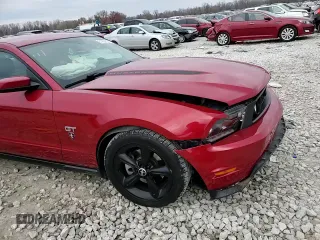 2010 Ford Mustang GT with VIN 1ZVBP8CH1A5124090, listed as a Copart auction lot 81806634 with 69,133 mi miles and Salvage title. Bid and sale history available at DreamBid. Image 11.