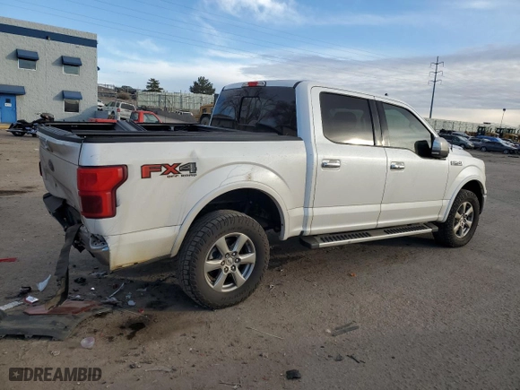 2019 Ford F-150 XL with VIN 1FTEW1E41KKE24090, listed as a Copart auction lot 41463675 with 86611 miles and Salvage Title. Bid and sale history available at carsss.com. Image 3.
