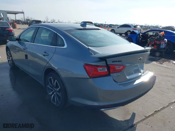 2024 Chevrolet Malibu RS with VIN 1G1ZG5ST8RF251987, listed as a IAAI auction lot 41452774 with 3,315 mi miles. Bid and sale history available at carsss.com. Image 3.