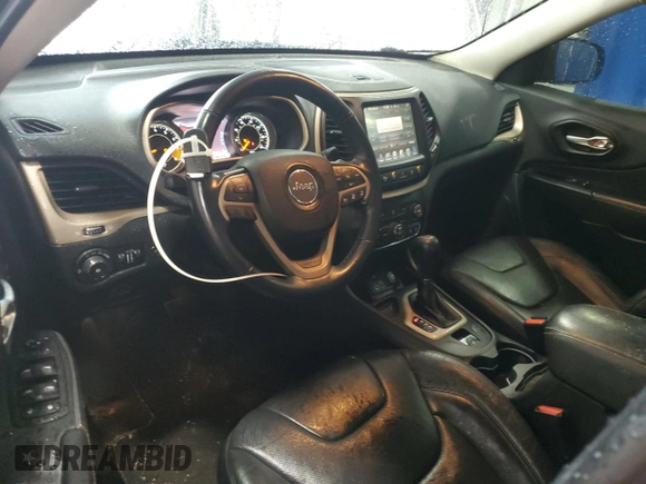 2014 Jeep Cherokee Limited z VIN 1C4PJLDS8EW283387, wystawiony jako Copart lot #56504255 z przebiegiem 146 033 mil mil oraz Szkoda całkowita • Salvage title. Historia ofert i sprzedaży dostępna na DreamBid. Obrazek 8.