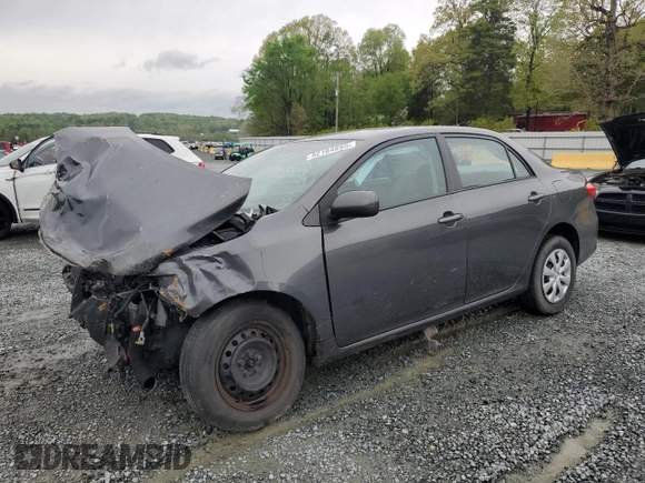 2011 Toyota Corolla L with VIN 2T1BU4EEXBC715031, listed as a Copart auction lot 52164695 with Not Provided miles and Salvage Title. Bid and sale history available at carsss.com. Image 1.
