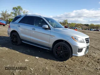2015 Mercedes-Benz M 63 AMG with VIN 4JGDA7EB3FA484715, listed as a Copart auction lot 51787145 with 134,948 mi miles and Clean title. Bid and sale history available at DreamBid. Image 4.
